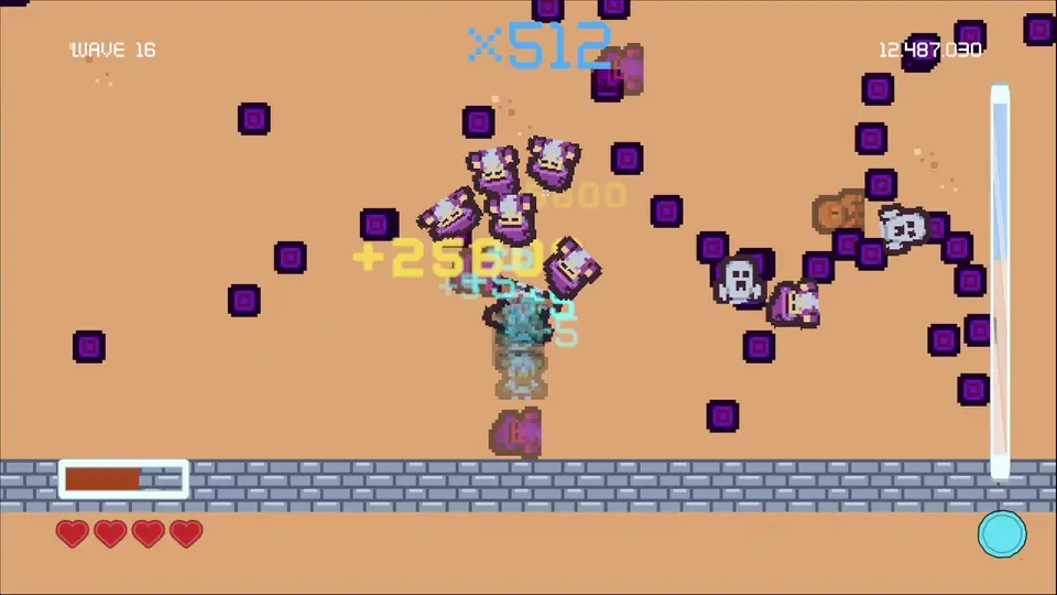 Combo multiplier climbing