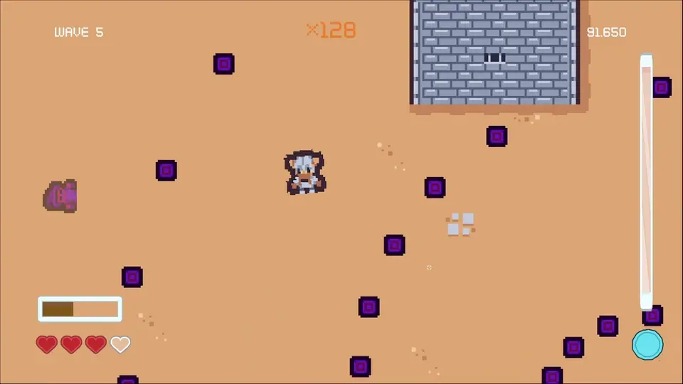 Rolling through bullets
