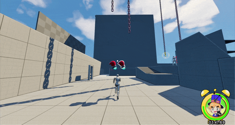 Seamless visual portal loop