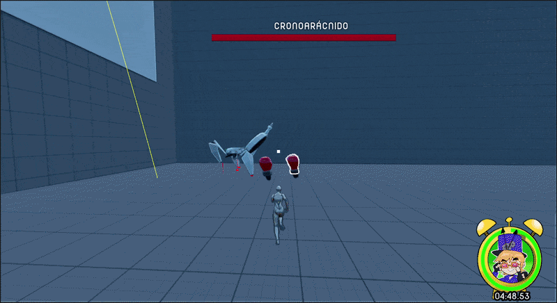 Spider Boss combat gameplay